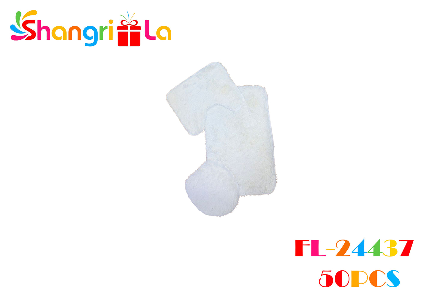 Set de baño peluda 82*50cm