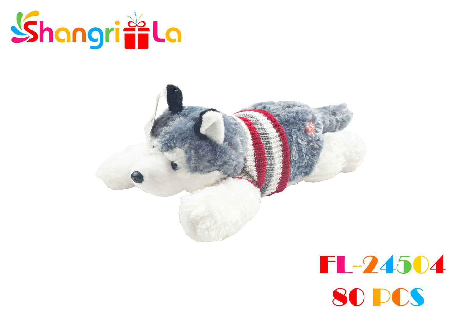 LOBO CON CHALEQUITO 45CM