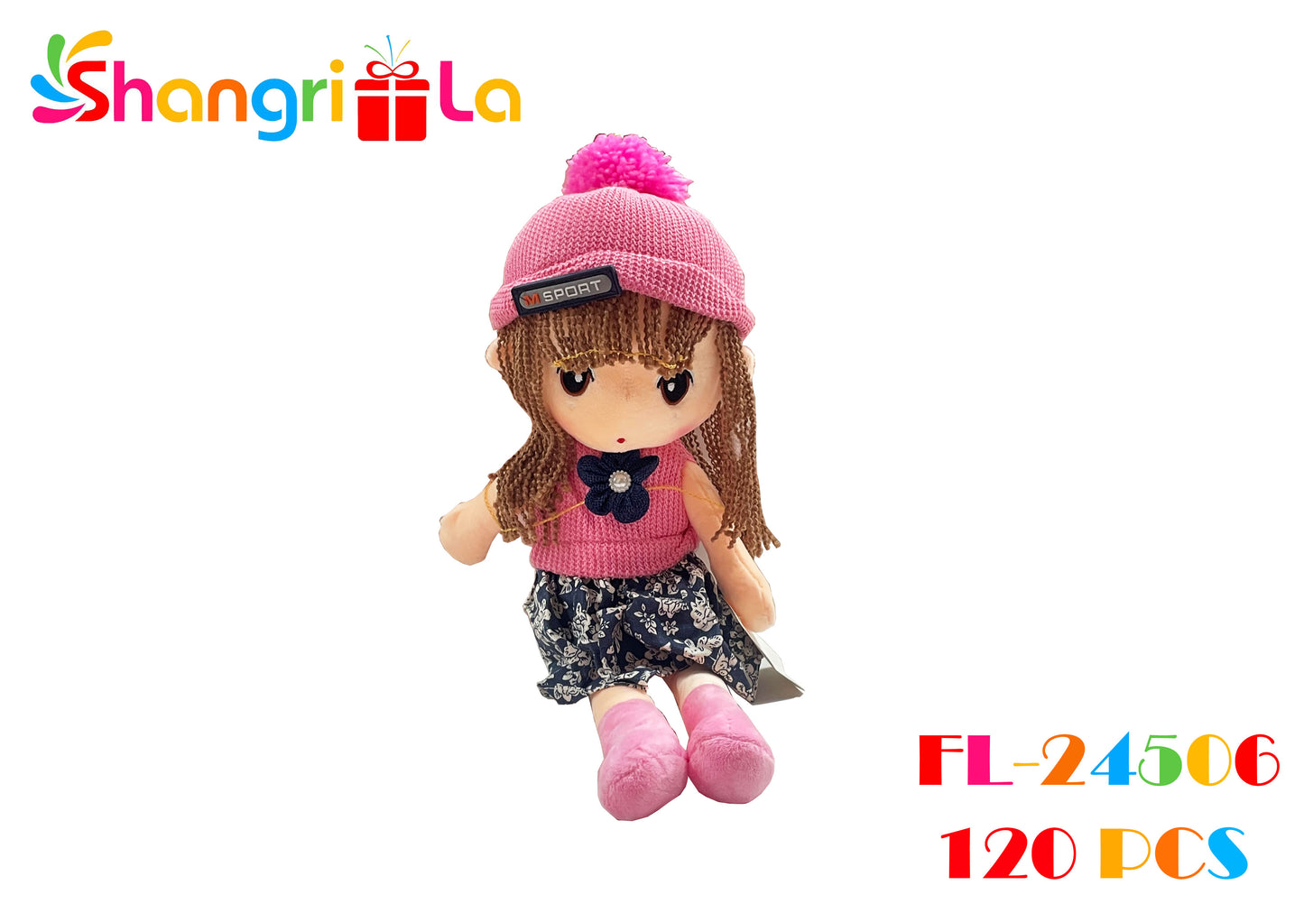 MUÑECA DE PELUCHE 48CM