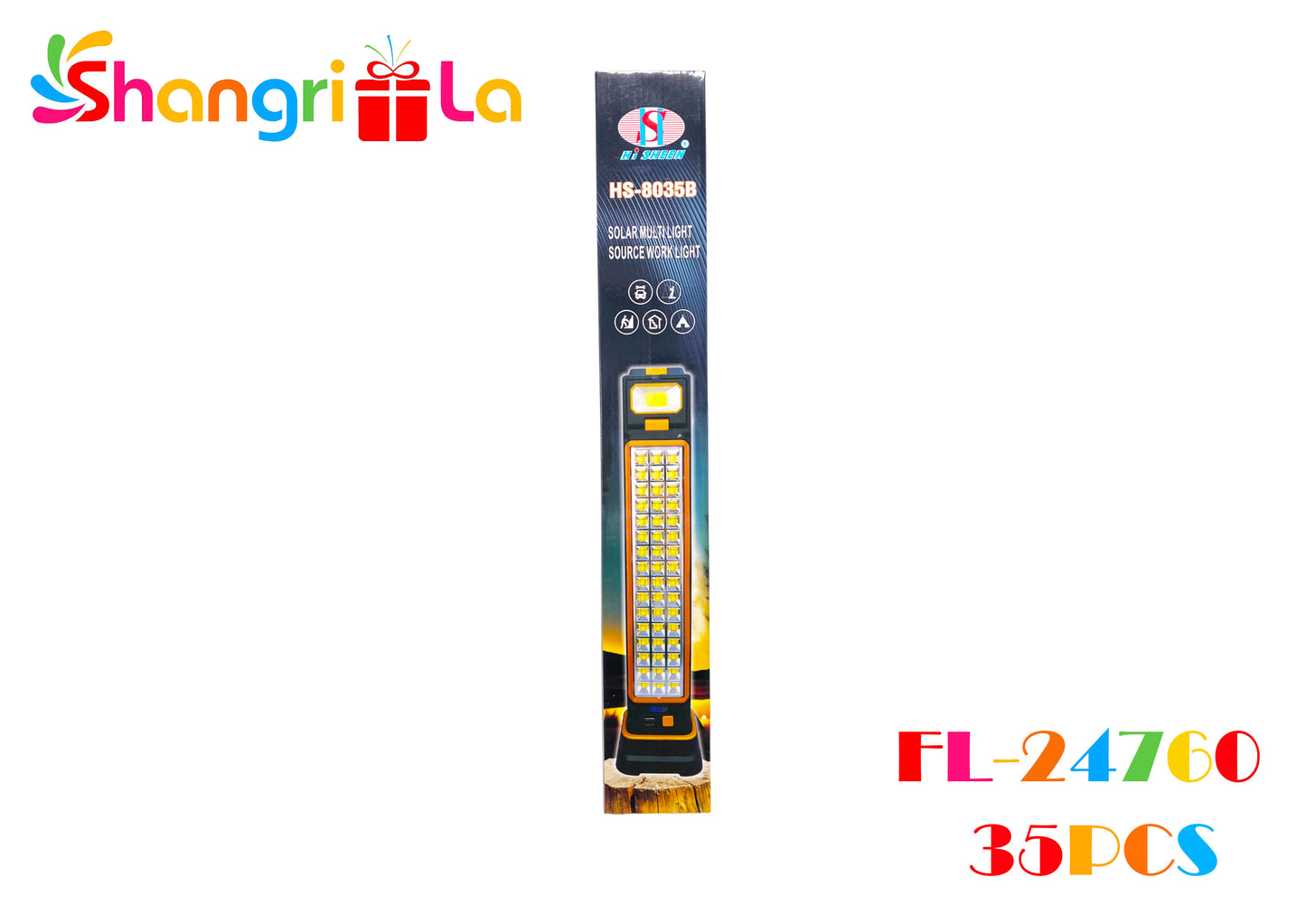Lampara de emergencia recargable 55*8cm
