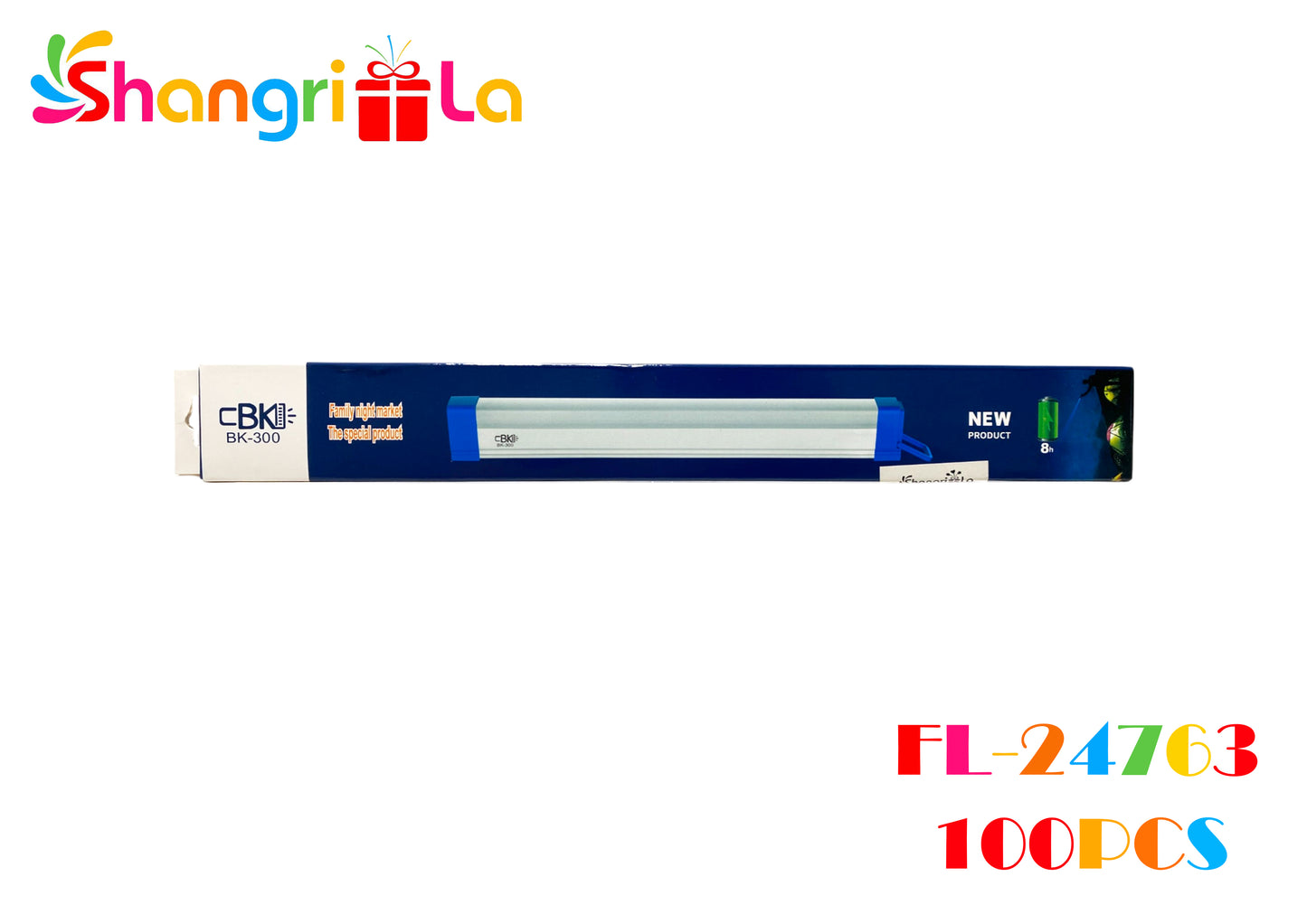 Luz de emergencia led recargable 40w 32.5*4cm