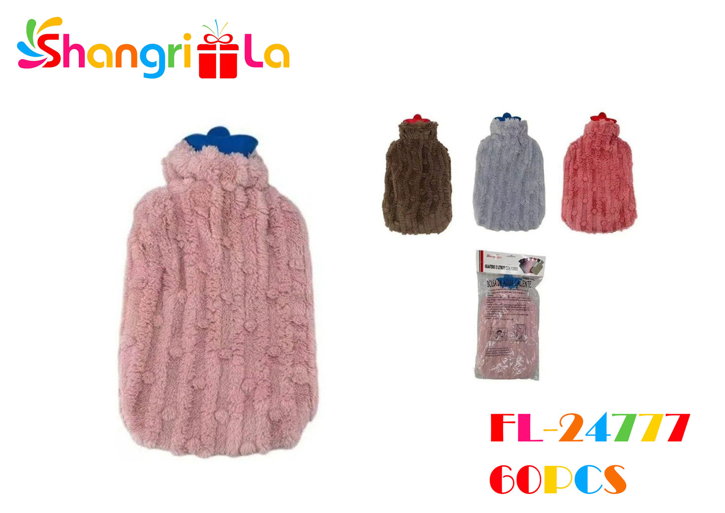 GUATERO CON FUNDA DE PELUCHE