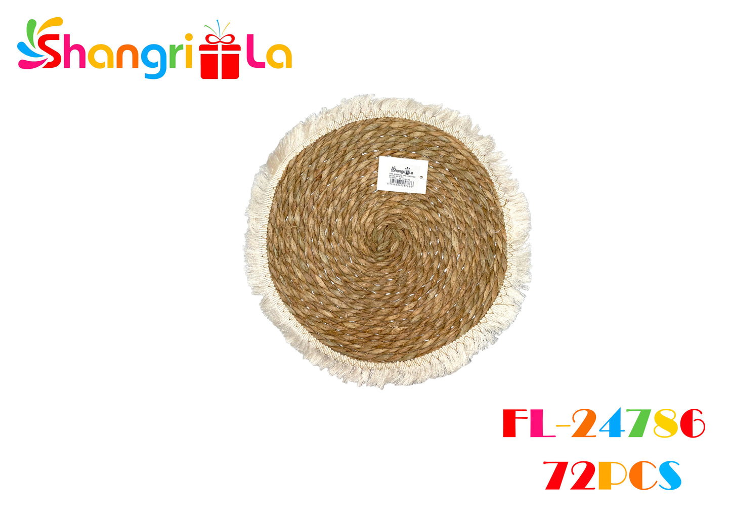 Individual fibra natural 31*31CM