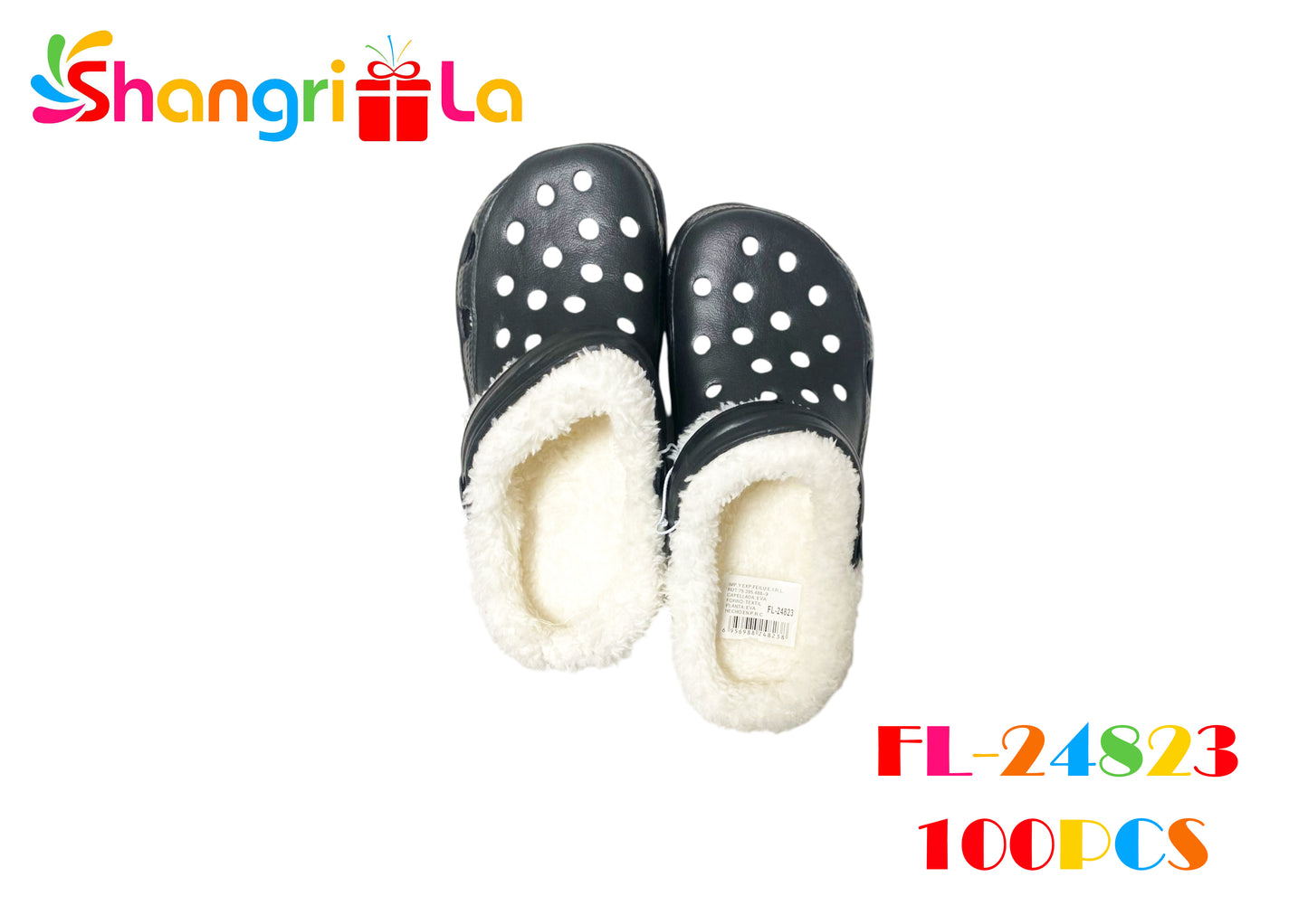Pantuflas estilos crocs con chiporro 36-42