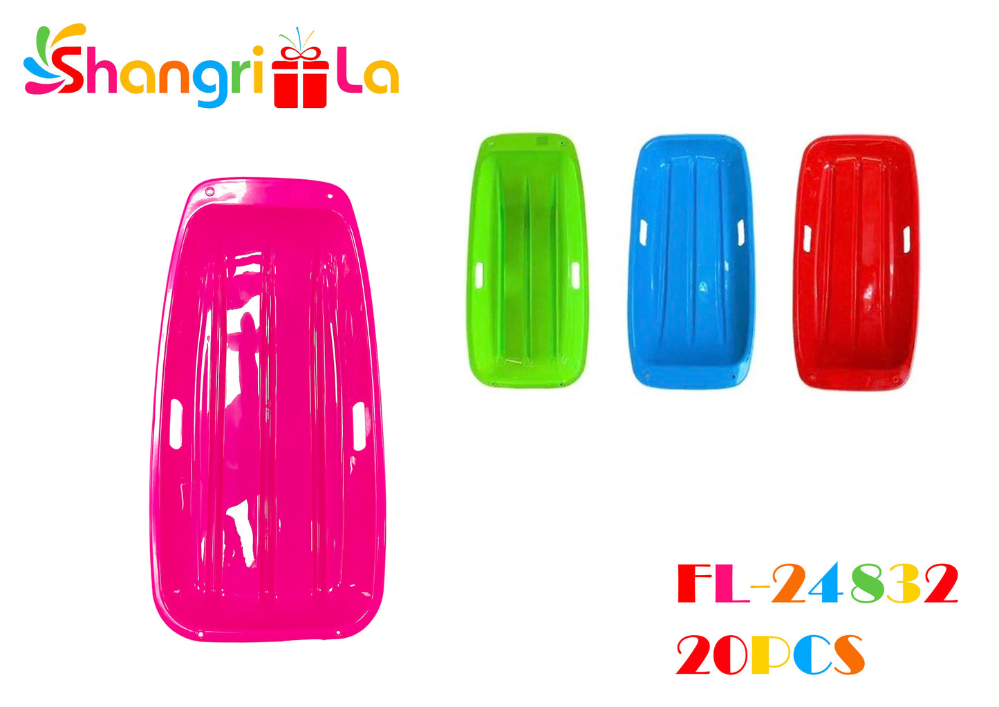 TRINEO DE PLASTICO PARA NIEVE