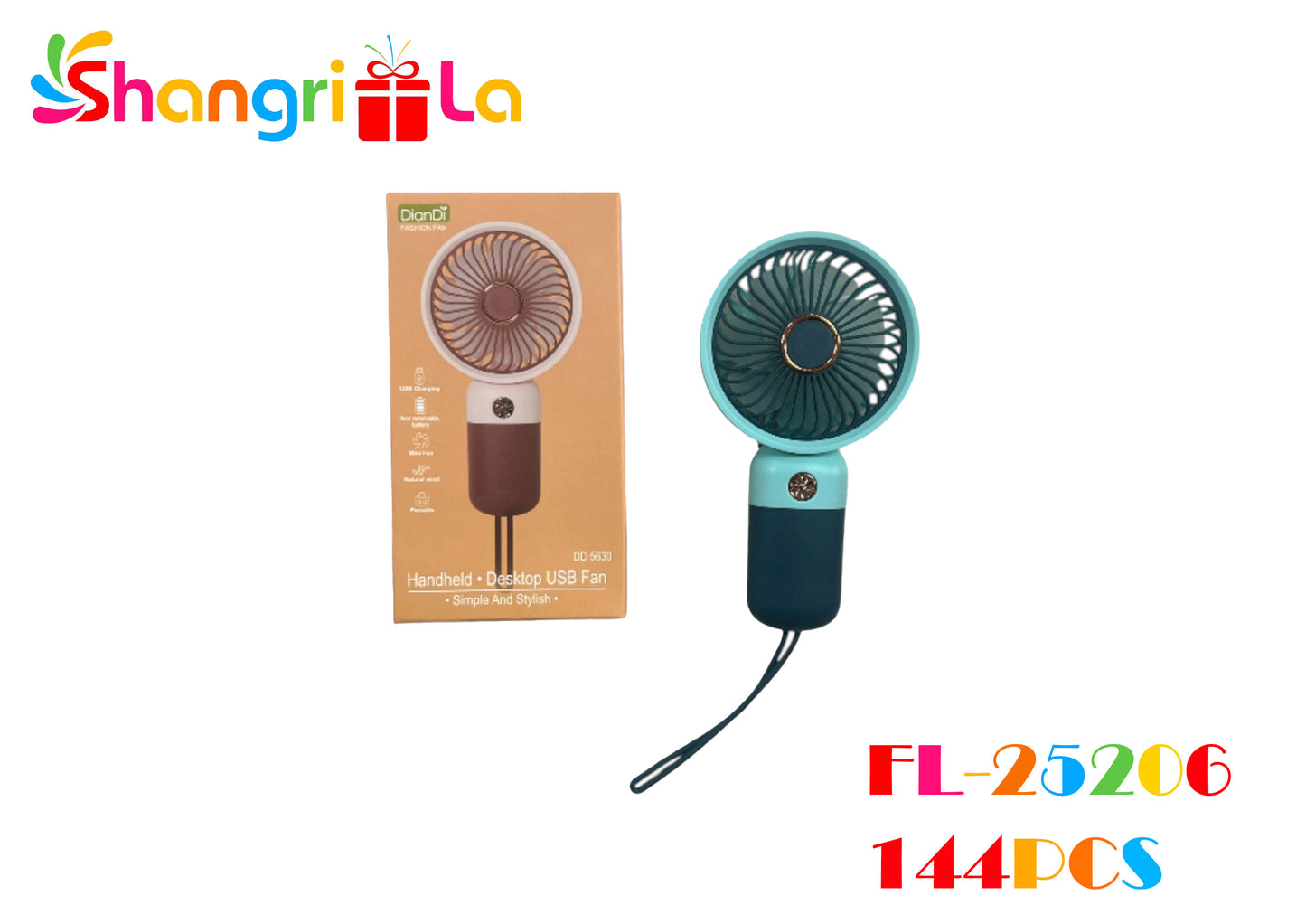 MINI VENTILADOR DE MANO ELECTRICO