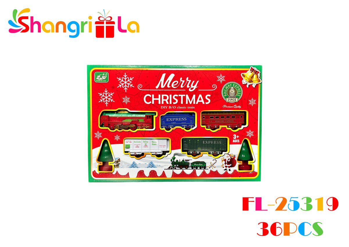Tren navideño 21pcs