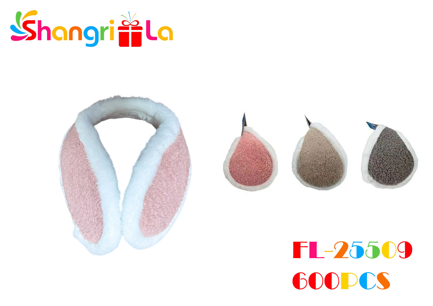 OREJERA SIMPLE DE PELUCHE