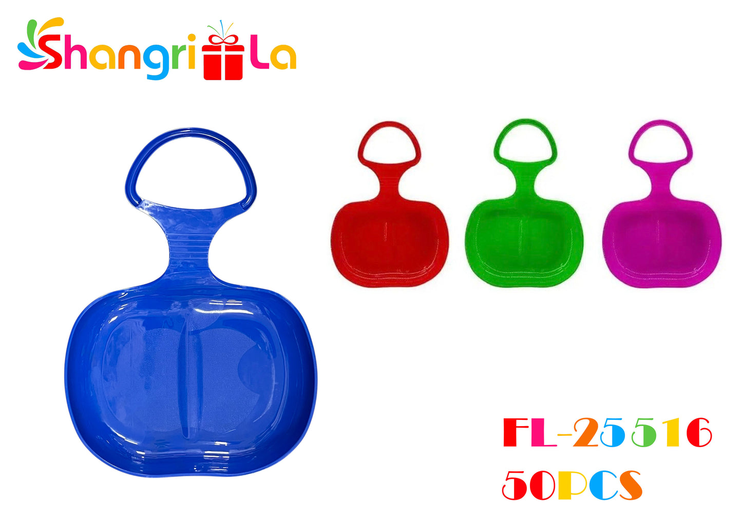TRINERO PLASTICO PARA NIEVE