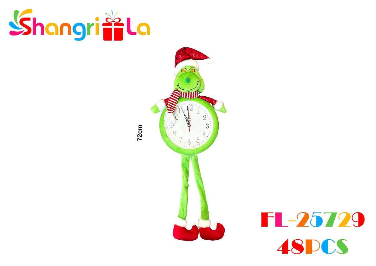 Reloj de pared de El Grinch