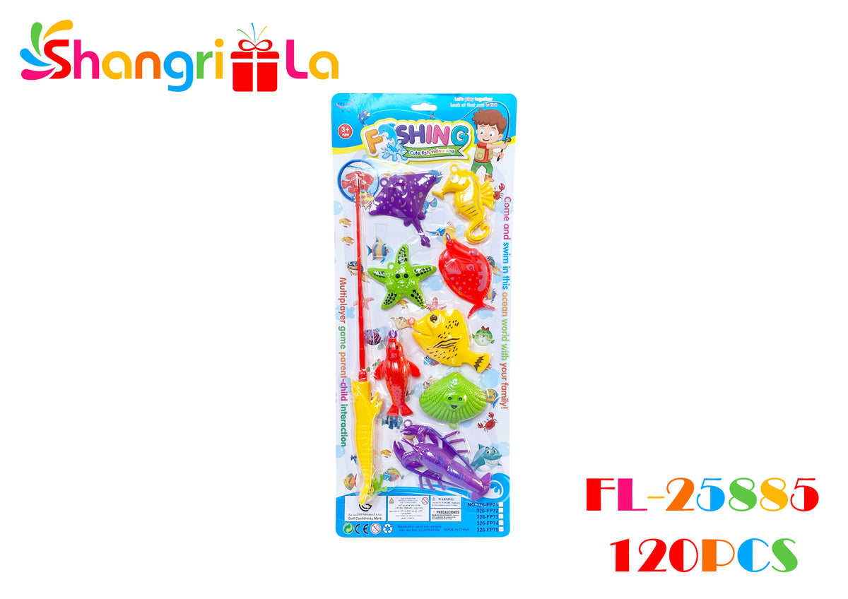Juego de pesca 9pcs