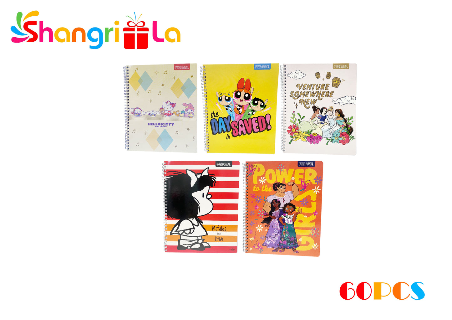 Pack de 10 cuadernos universitarios cuadriculado 7mm