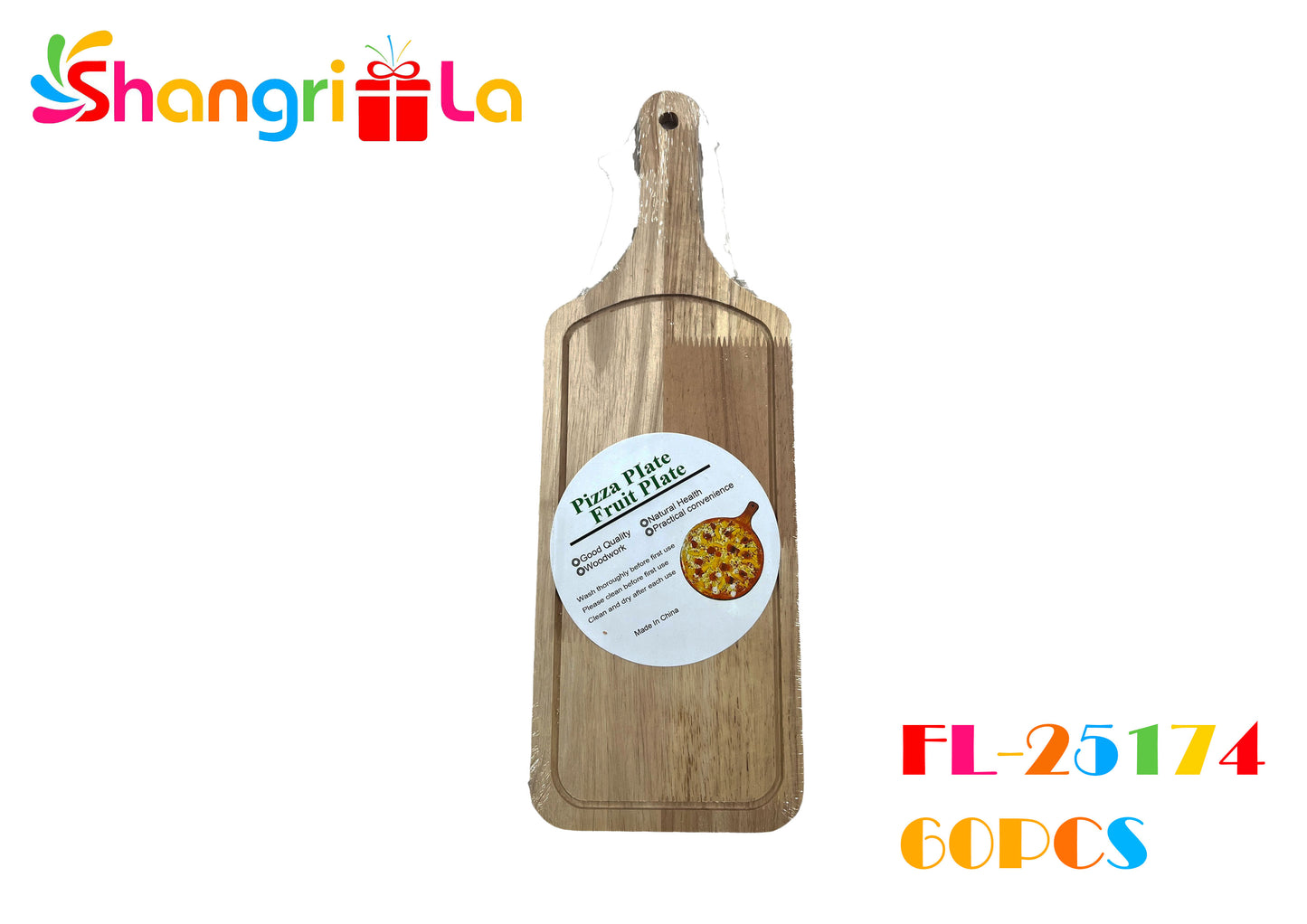 tabla de picar de madera 14cmx40cm