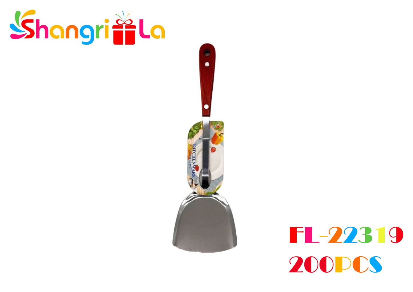 ESPATULA CON MANGO DE MADERA