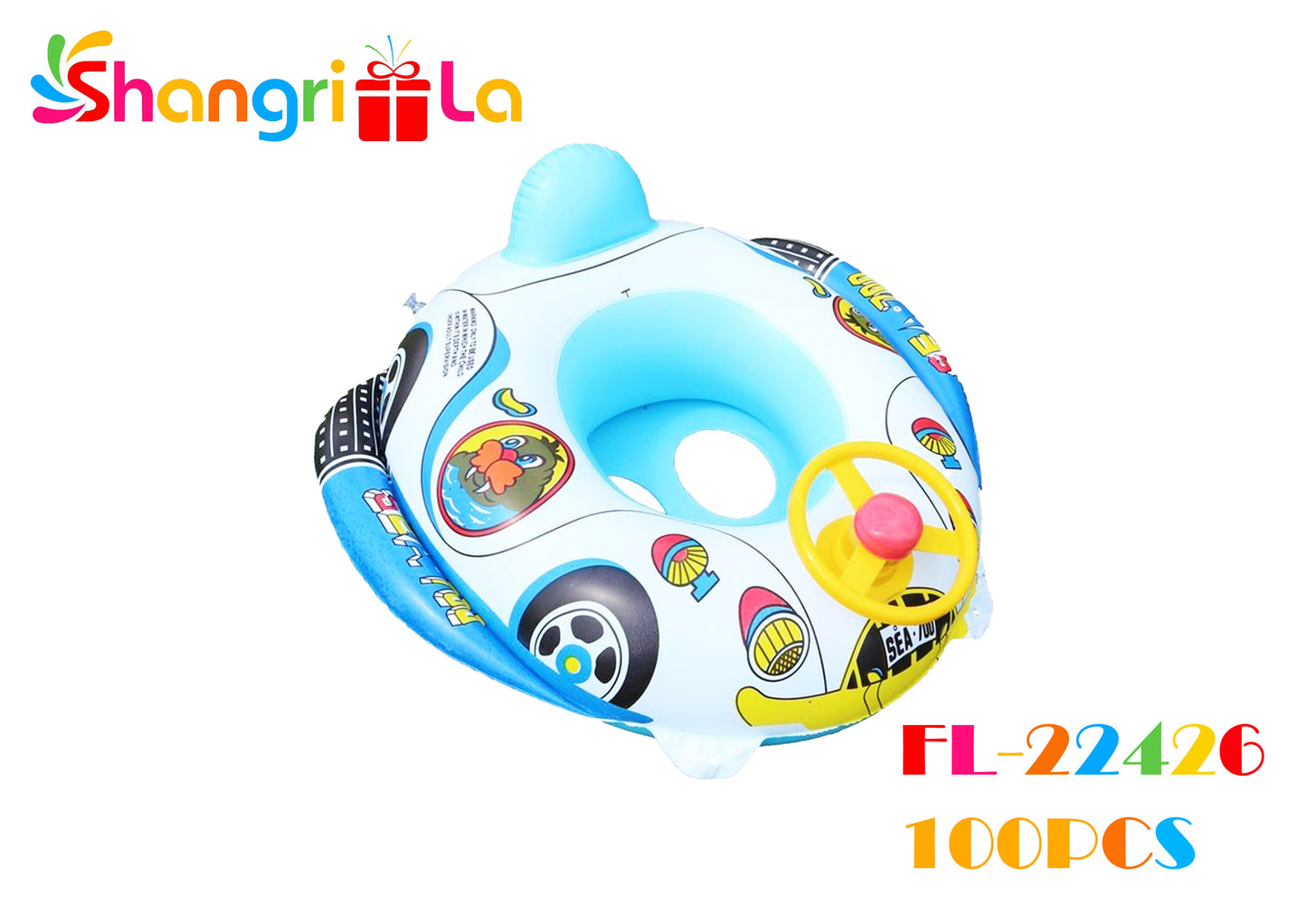 FLOTADOR INFLABLE CON VOLANTE