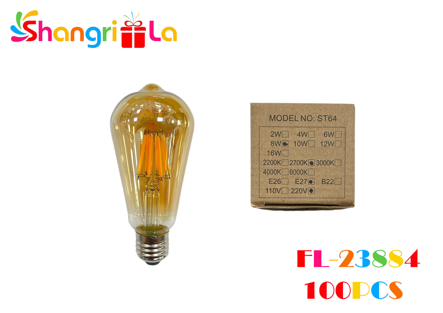 AMPOLLETA CALIDA 8W