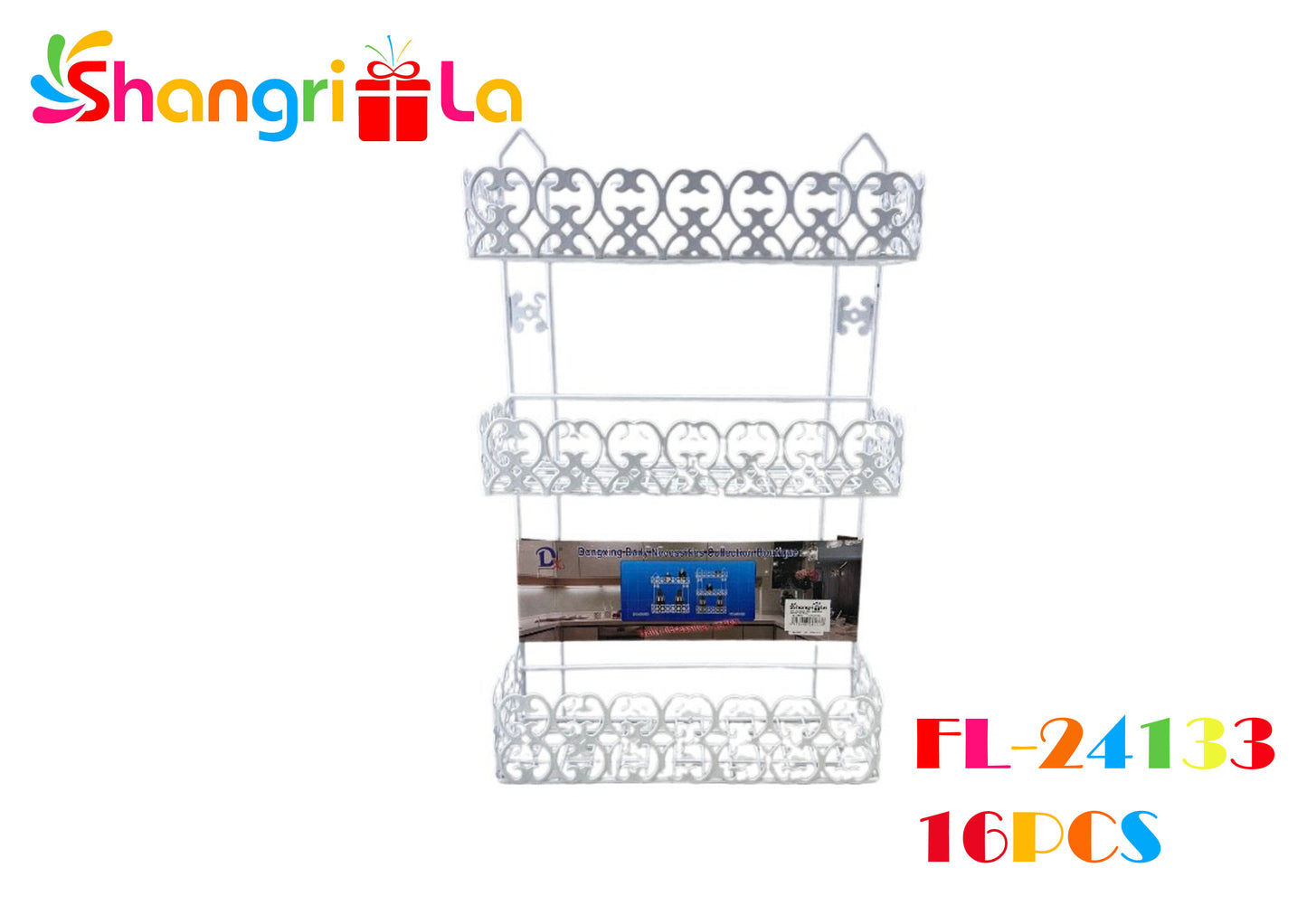ESTANTE DE BAÑO 50CMX30CM