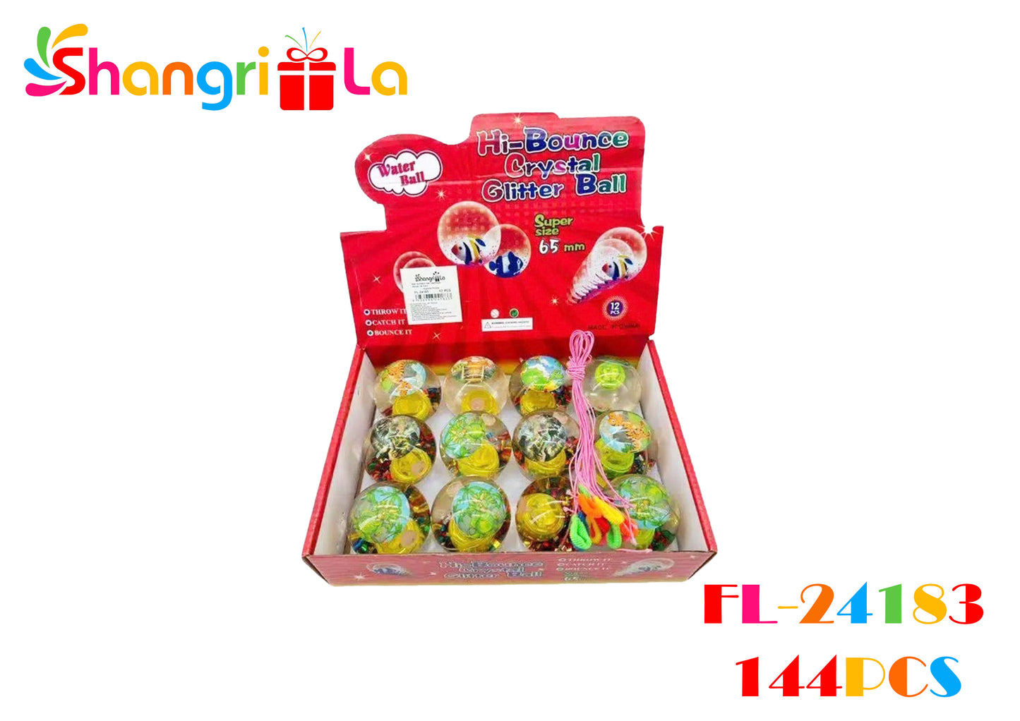 PELOTAS TRANSPARENTES CON LUCES