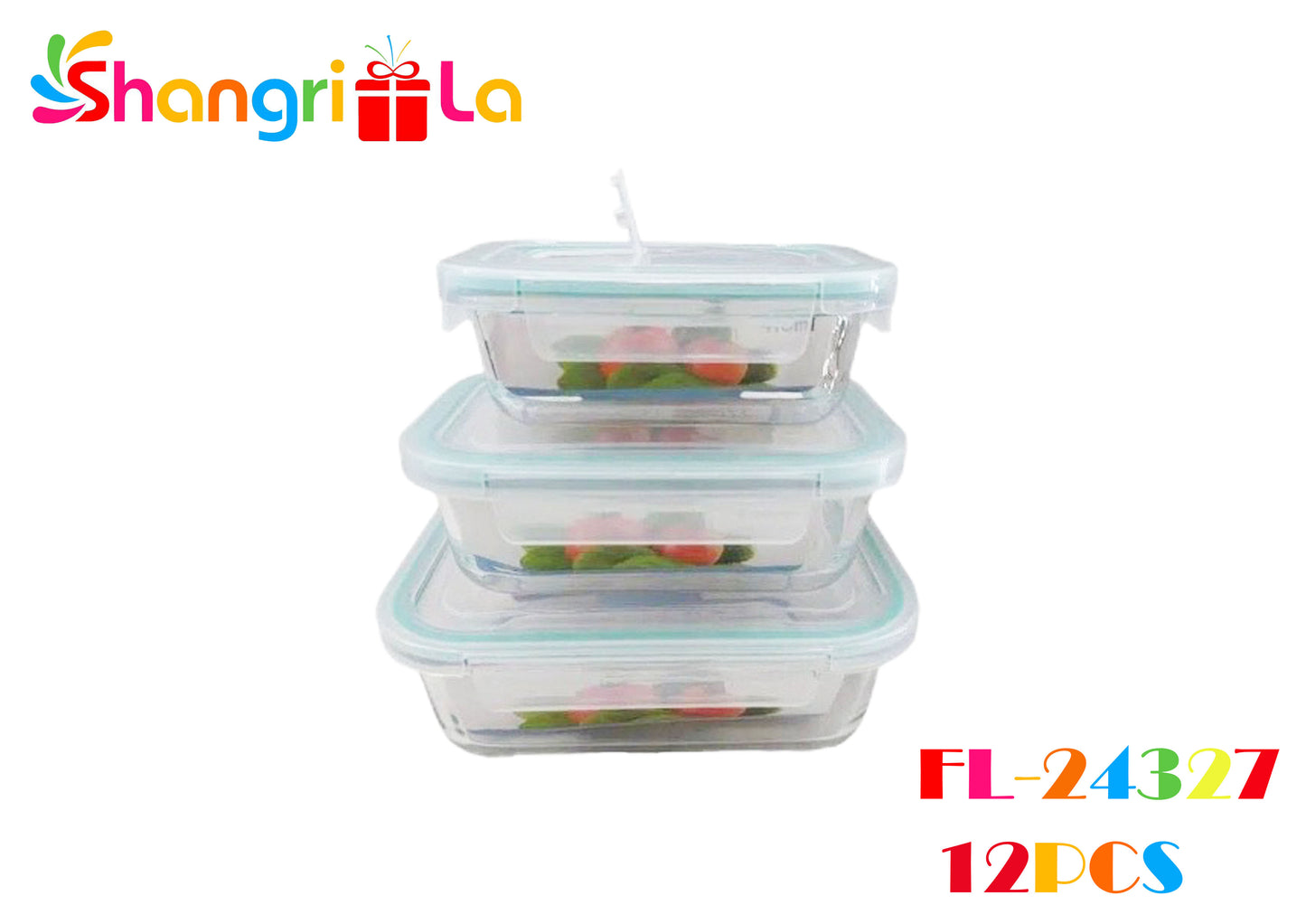 SET 3 ENVASES PARA COMIDA