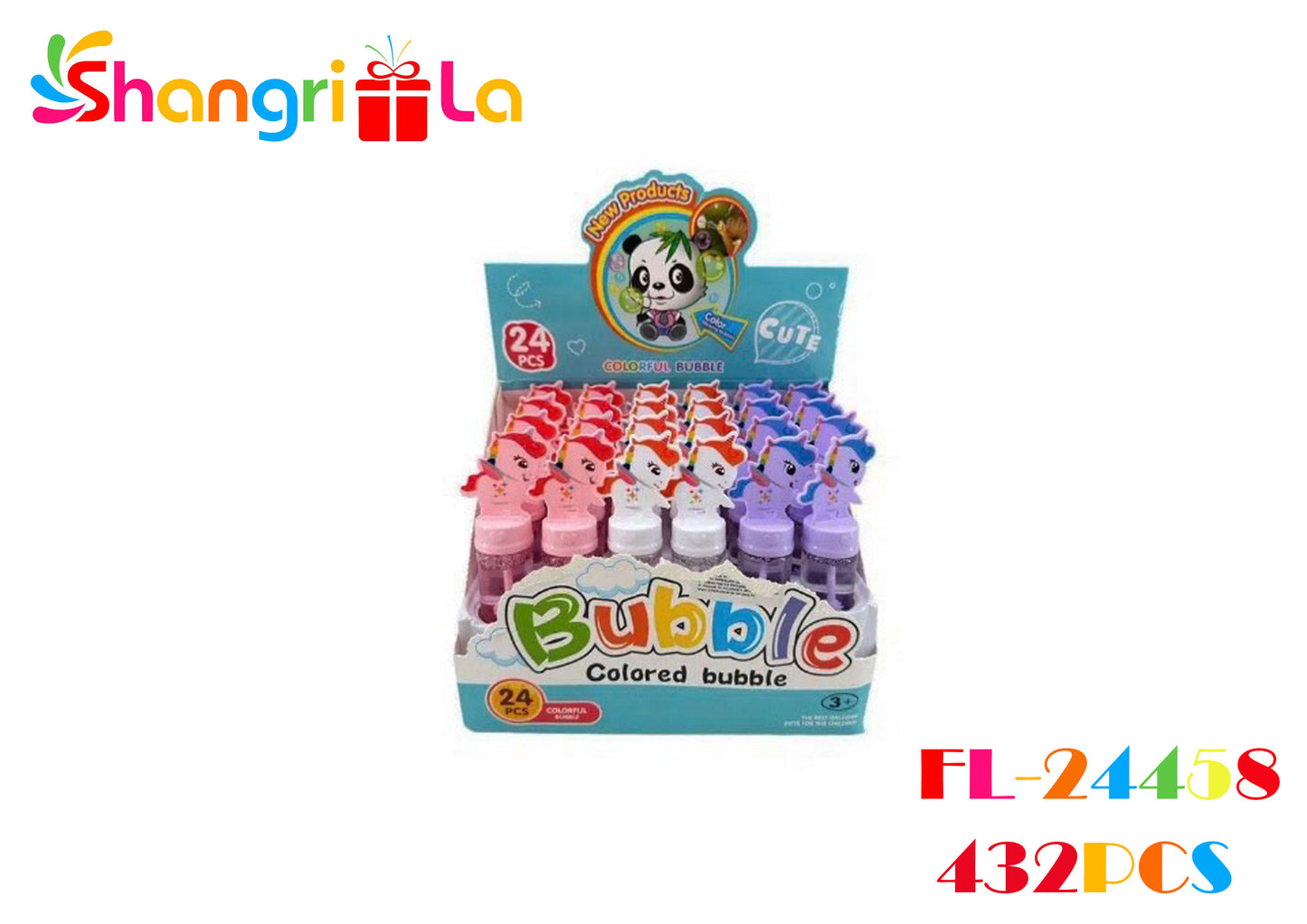 1PCS BURBUJAS CON FORMA DE UNICORNIO
