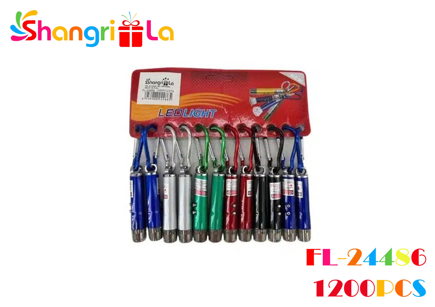 LLAVERO LINTERNA CON PUNTERO LASER