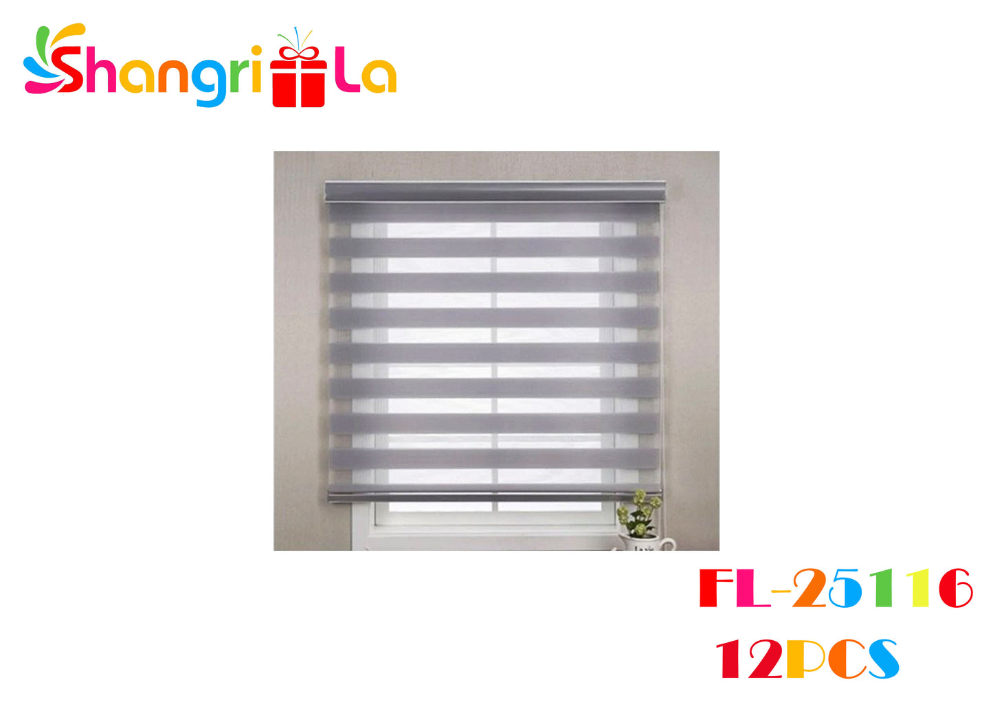 CORTINA ROLLER 100X180CM (GRIS)
