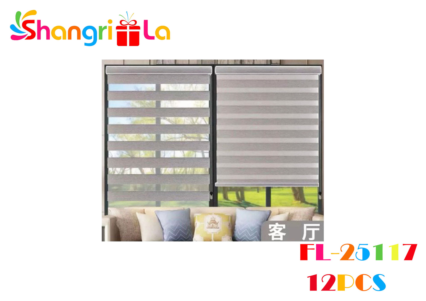 CORTINA ROLLER 120X180CM (NEGRO)