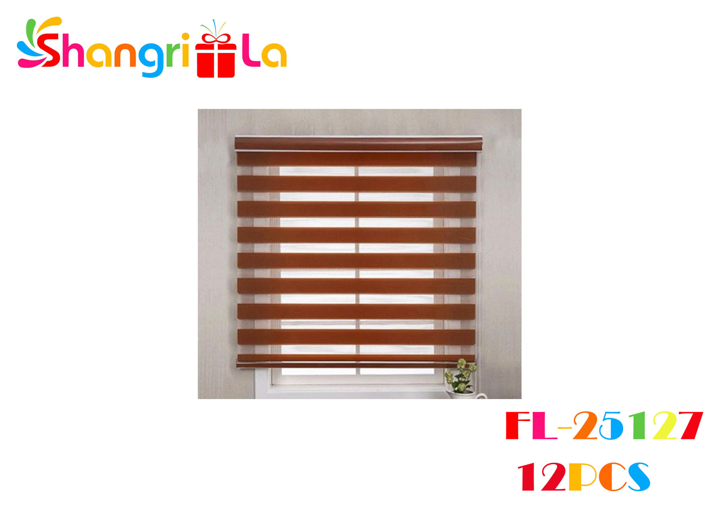 CORTINA ROLLER 180X180CM (CAFE)