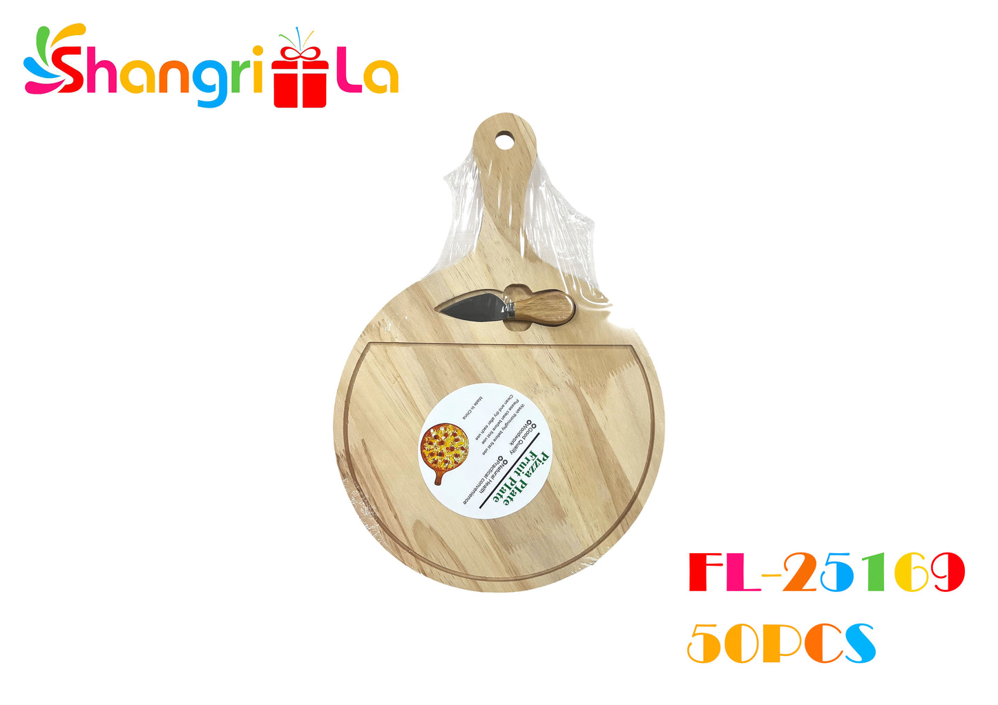 tabla de picar redonda 30cmx43cm