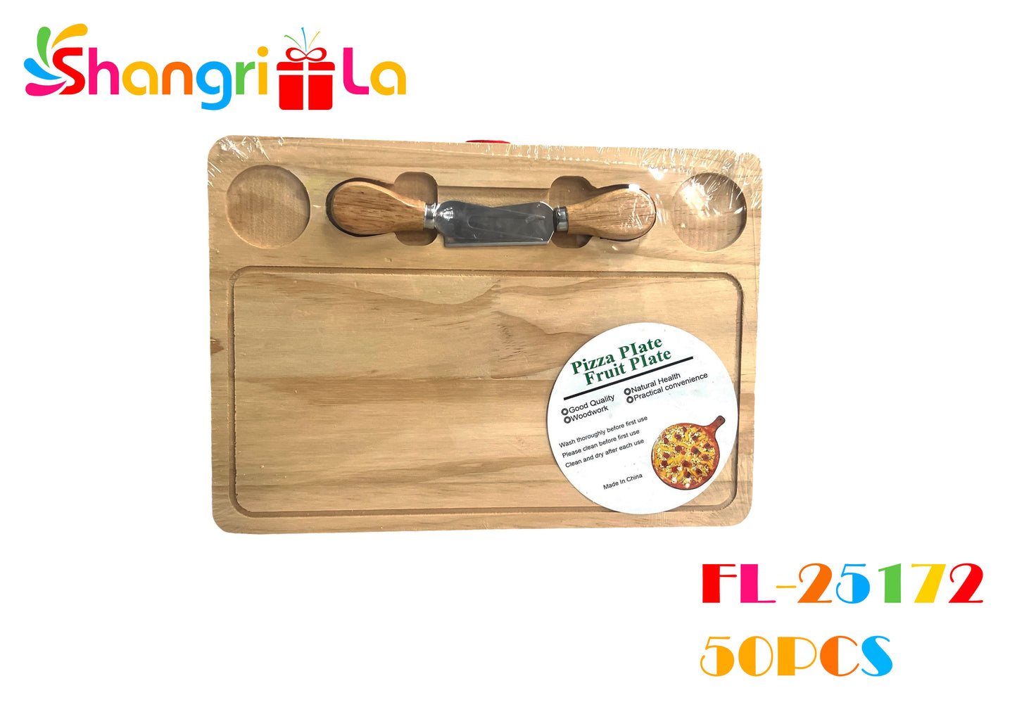 Tabla de picar de madera 24cmx33cm