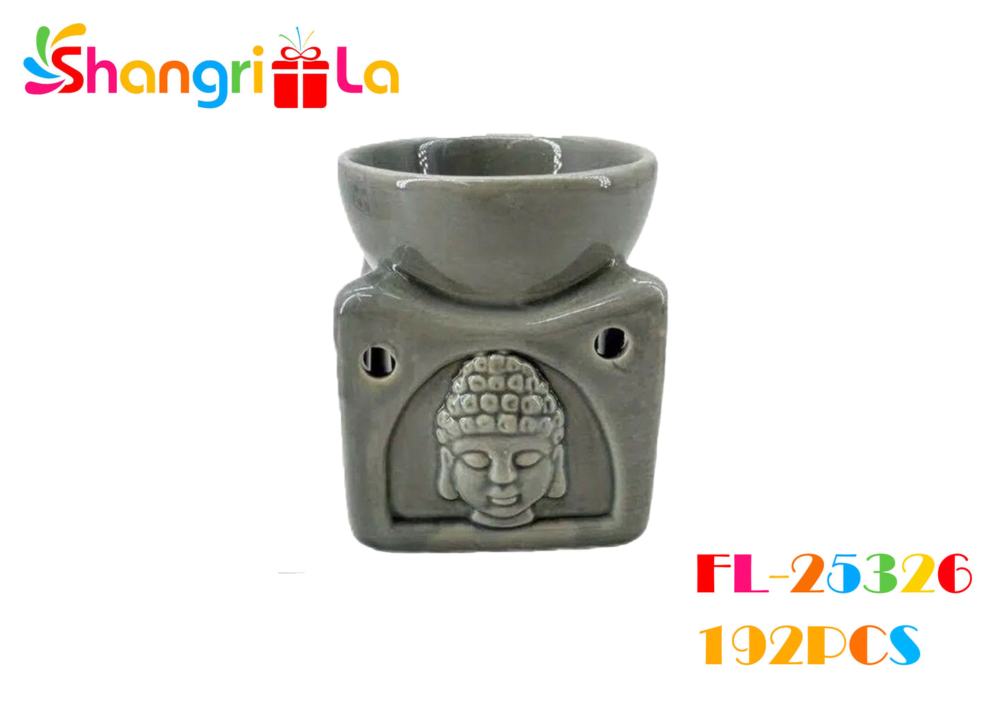 QUEMADOR DE ACEITE ESENCIAL CON DISEÑO DE BUDA