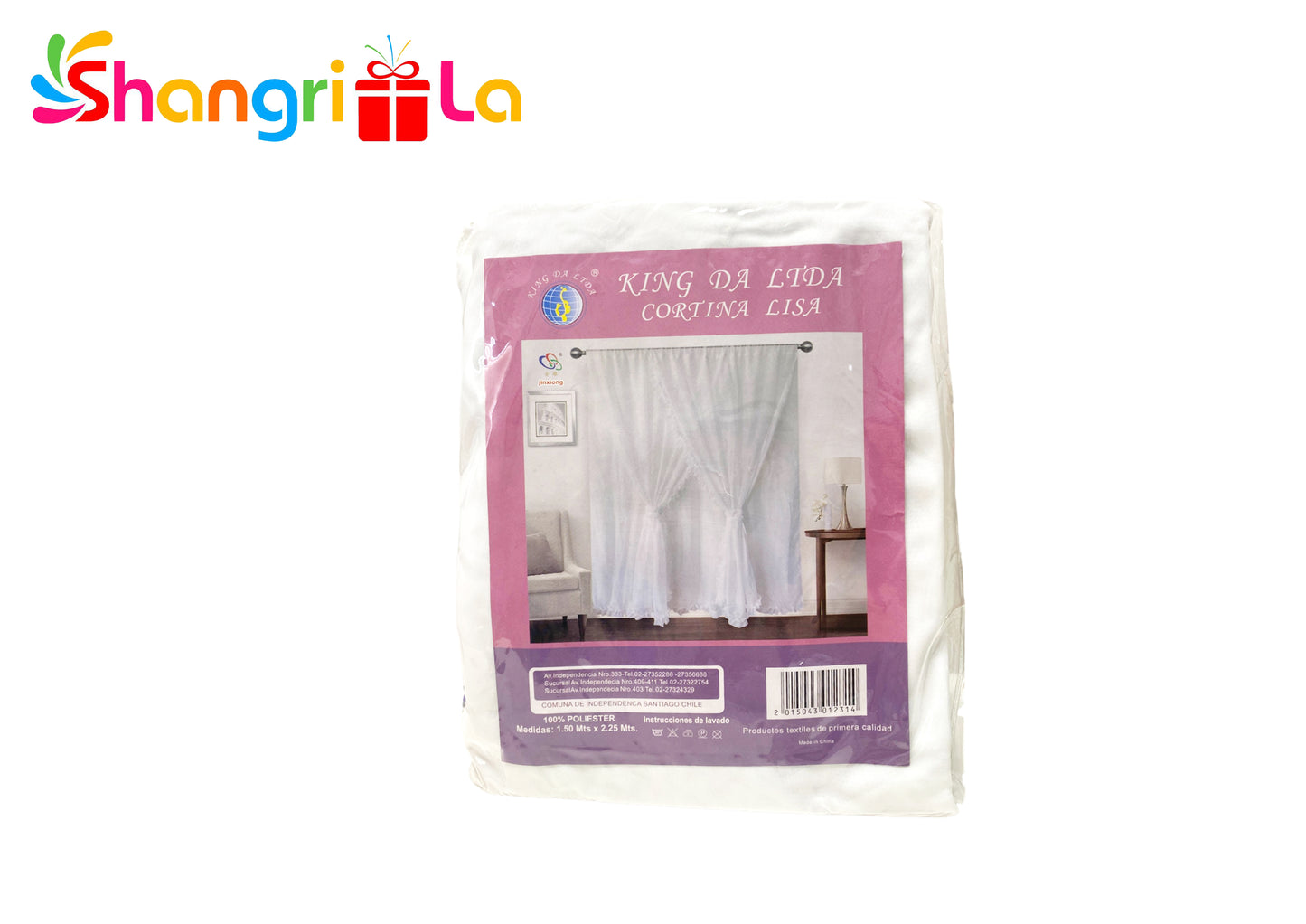 Visillo romantico 1.50*2.25m