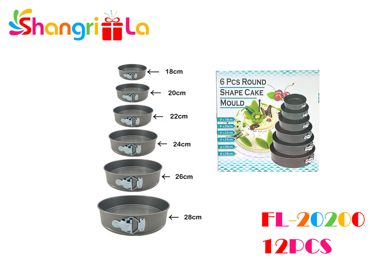 MOLDES DESMONTABLES 6 PCS