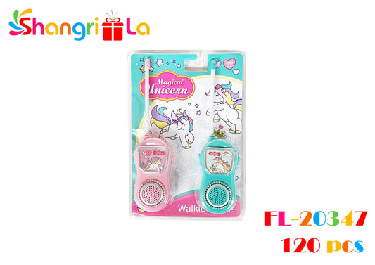 SET 2 RADIOS WOKI WOKI UNICORNIO