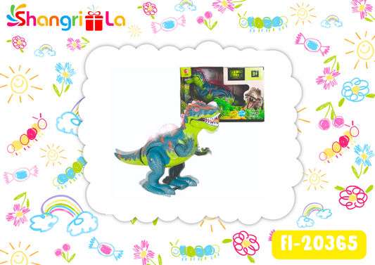 Dinosaurio con movimiento