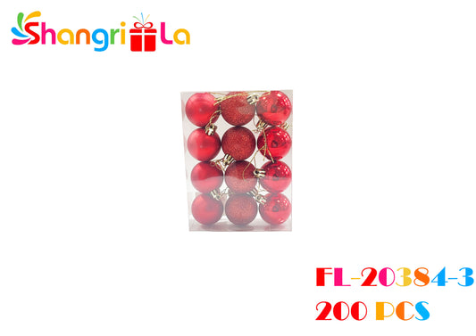 Esferas navideñas 4cm 12 PCS