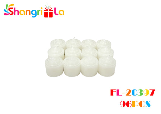 PACK 12 VELAS BLANCAS PEQUEÑAS