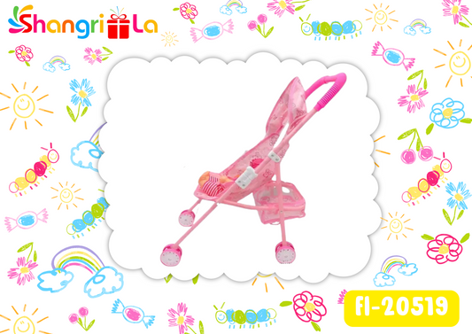 Coche plegable de niñas