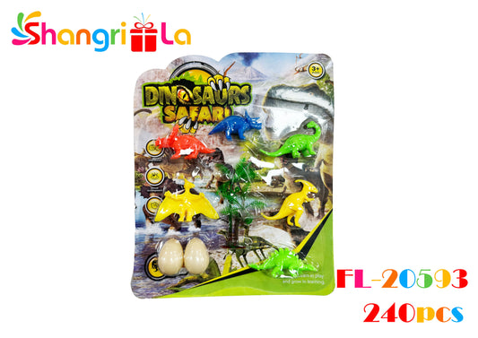 SET 6 DINOSAURIOS CON ACCESORIOS