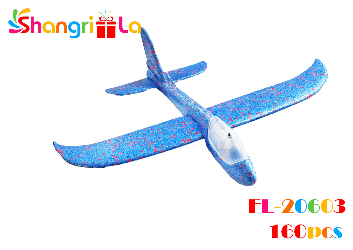 AVION CON LUCES 48CM