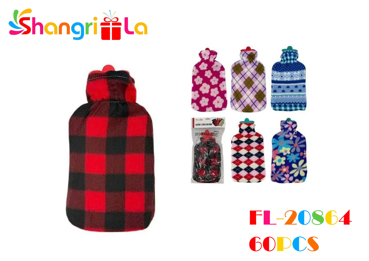 GUATERO CON FUNDA DE POLAR