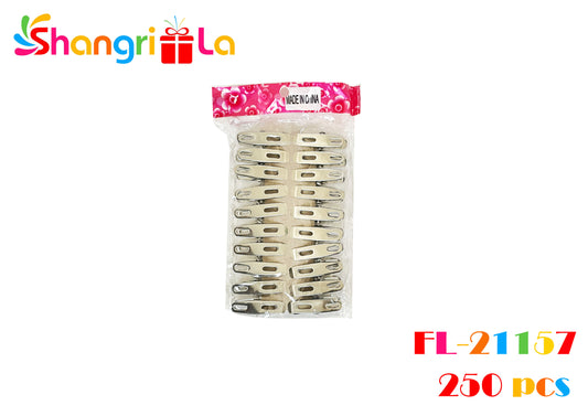 SET 20 PERROS DE ROPA PLASTICO-METAL