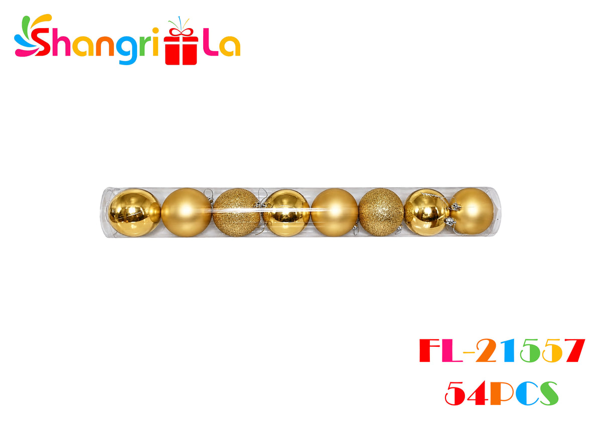 Esferas navideñas 7cm 8pcs