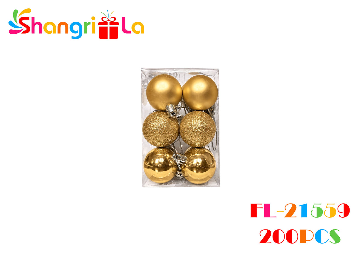 Esferas navideñas 4cm 12pcs