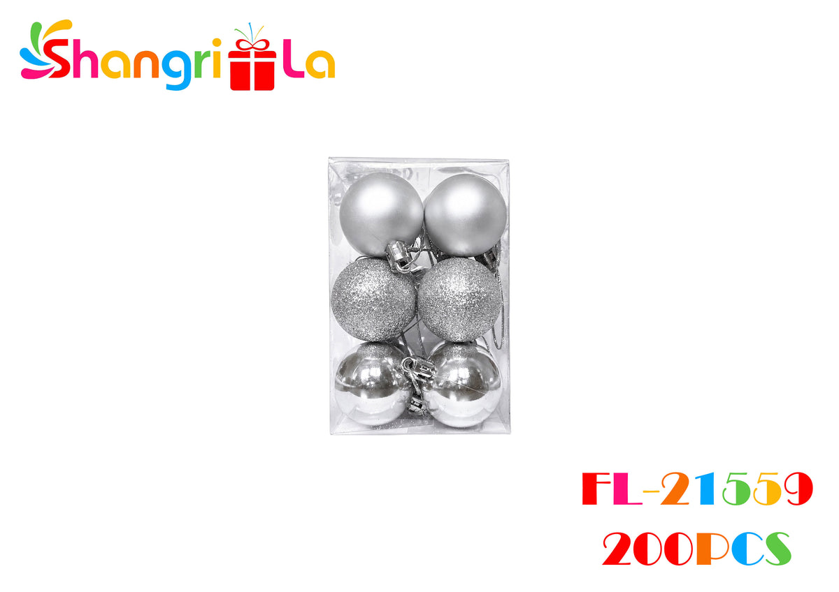Esferas navideñas 4cm 12pcs