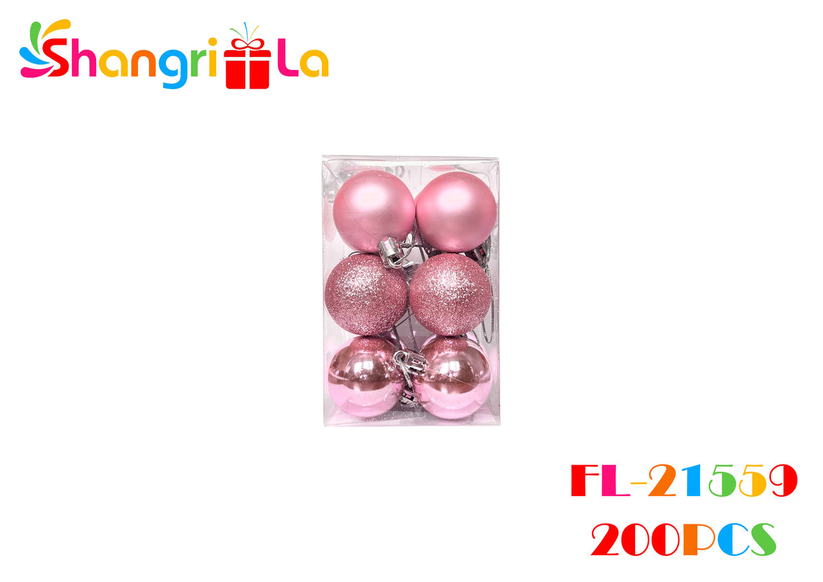 Esferas navideñas 4cm 12pcs