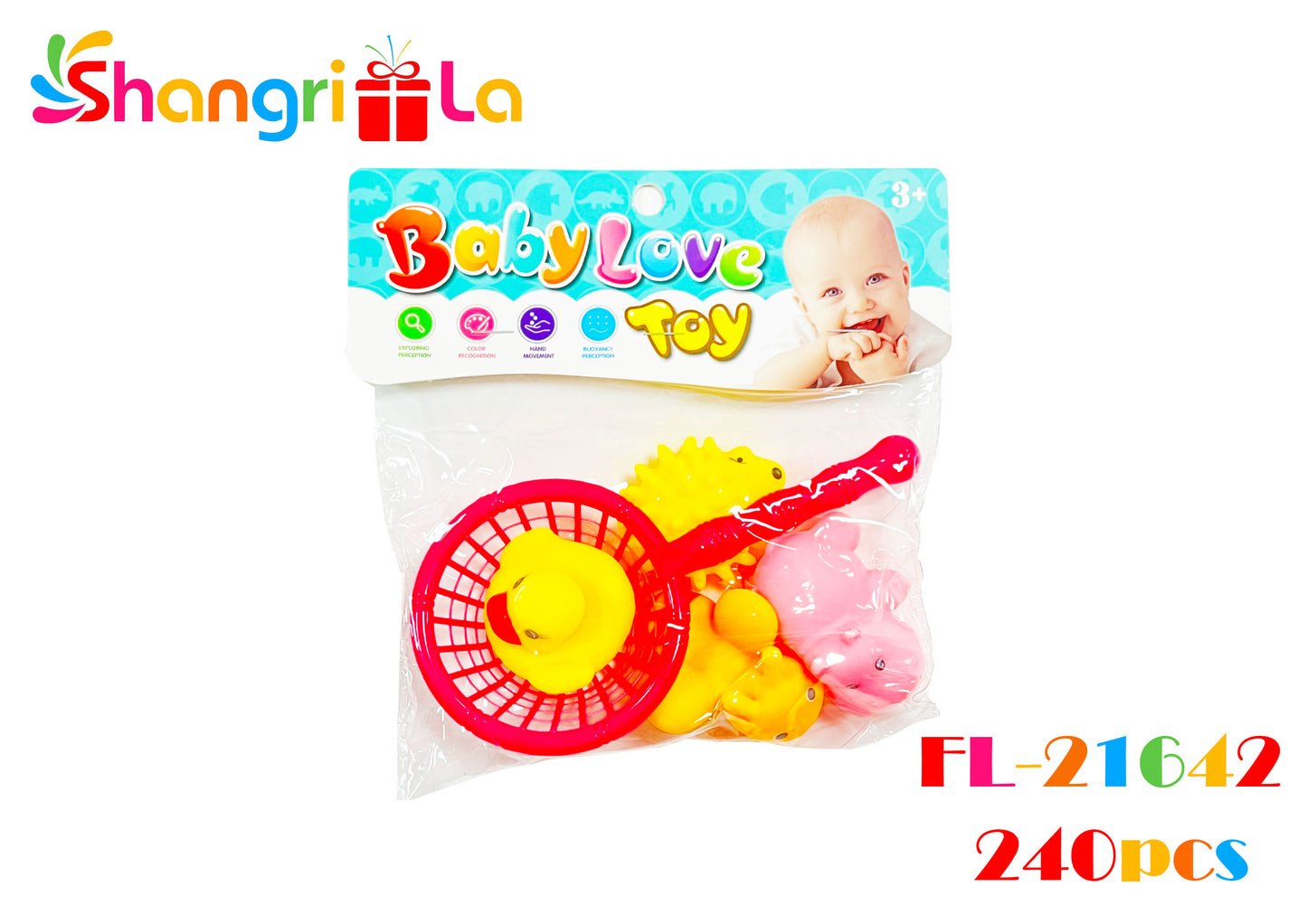 SET PATOS DE HULE + ACCESORIOS