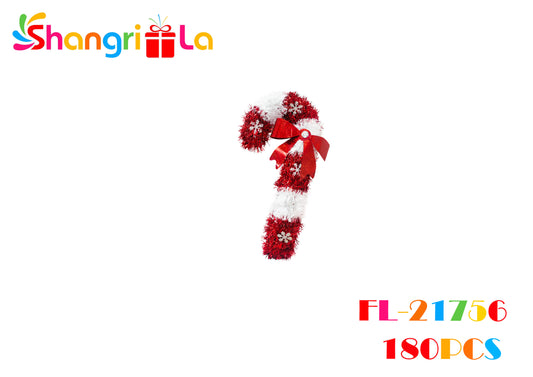 Decoración colgante de bastoncillo de navidad 36*19cm