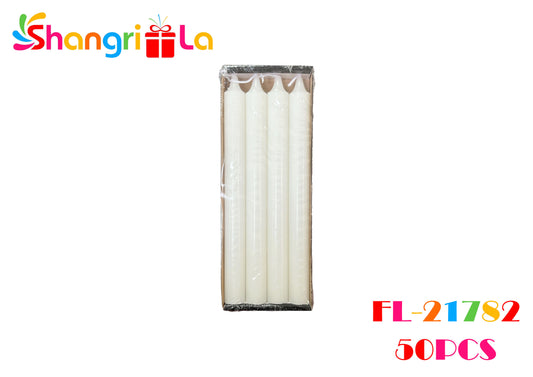 PACK 4 VELAS BLANCAS 22.5CM