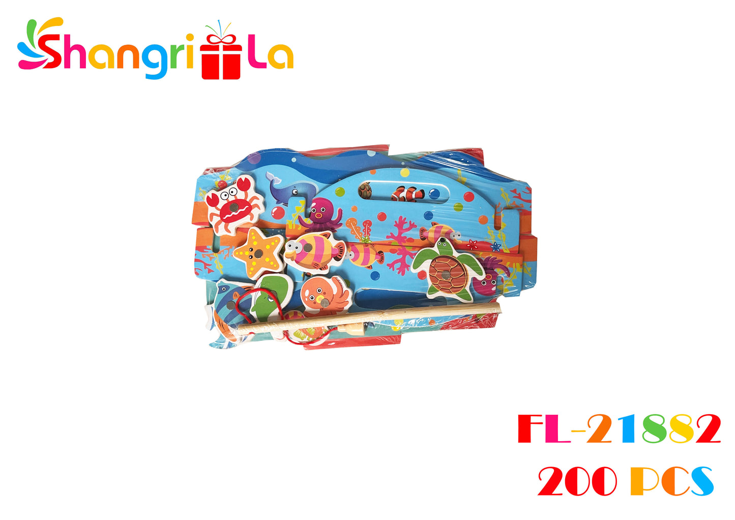 PUZZLE DE PESCA CON ACCESORIOS